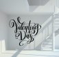Preview: 46211 Valentinstag Wandtattoo
